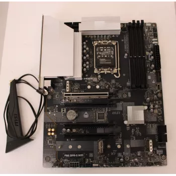 Motherboard MSI PRO Z890-S WIFISO — generalüberholt, gebraucht, kein Zubehör, nur I/O-Blende enthalten