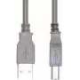 USB-Kabel e+p CC 502 USB 2.0 1,5 m USB A USB B Grau