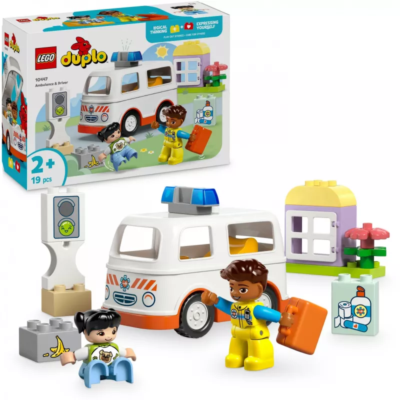 LEGO DUPLO 10447 Krankenwagen mit Fahrer
