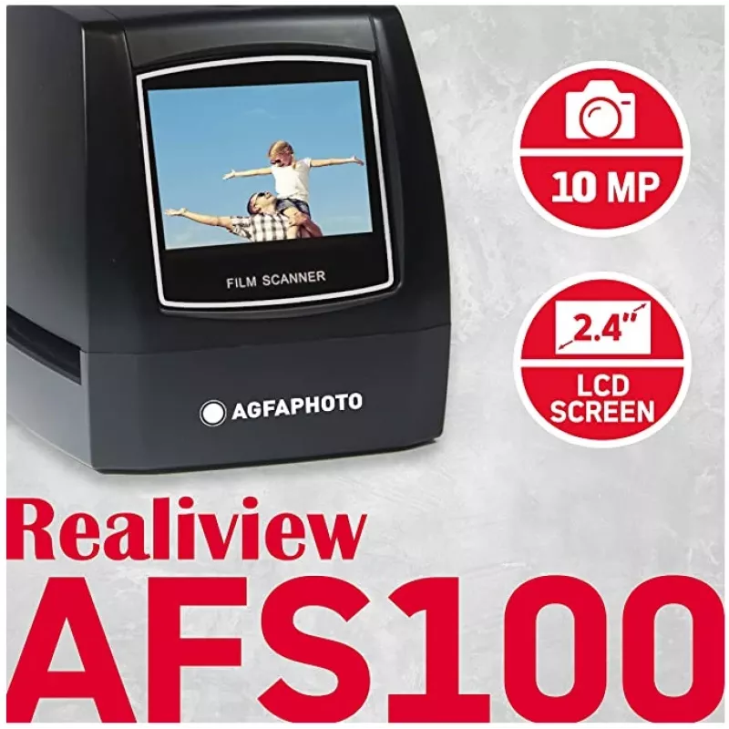 Flachbettscanner AGFA AFS100 CMOS (SB6152) — CMOS-Sensor, kompakt 0,616 kg