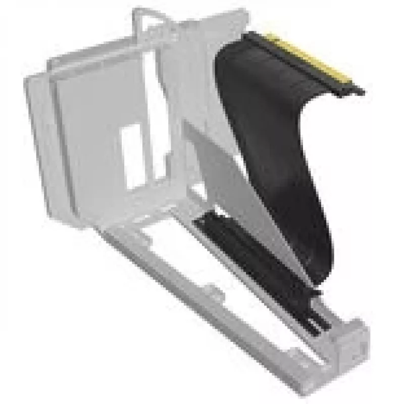 Lian Li PW-PCI-520X Flachbandkabel PCI-E x16 auf PCI x16 Schwarz 0,2m