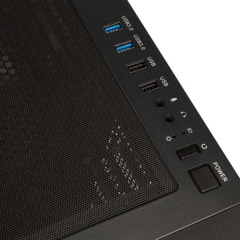 Kolink UNITY MESHBAY ARGB Computergehäuse Midi Tower Schwarz