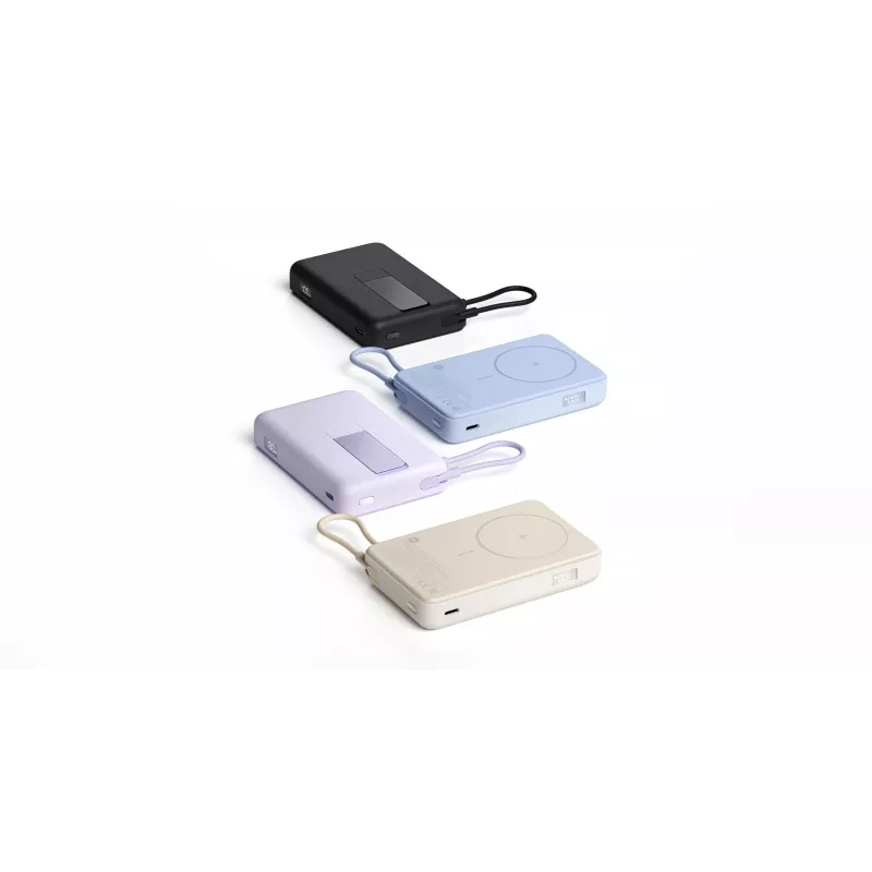 Powerbank Xiaomi BHR08PBGL 5900 mAh Lithium‑Ion 5 V USB‑C 1 Anschluss Kabelloses Laden Beige