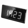 Uhrenradio SENCOR SRC 340 — FM-Uhrenradio mit 1,8 Zoll weißem LED-Display, roter 180°-Projektion, Dual-Alarm, 10 FM-Senderspeichern, Batterie-Backup