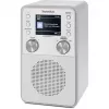 Digitalradio TECHNISAT DigitRadio 317 Weiß — FM- und DAB+-Empfang, kompaktes Tischdesign