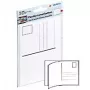 Postkartenetiketten HERMA 7758 95 x 145 mm weiß 10 Stück
