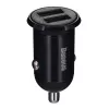 Auto-Ladegerät Baseus Gain Pro Universal Schwarz – 2× USB 2.0, 2,4 A pro Port, Eingang 12–24 V, 5 V Ausgang