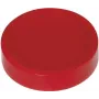 Maul Magnet (Ø x H) 30 mm x 8.4 mm Rund Rot 10 Stk. 6172325 (6172325)