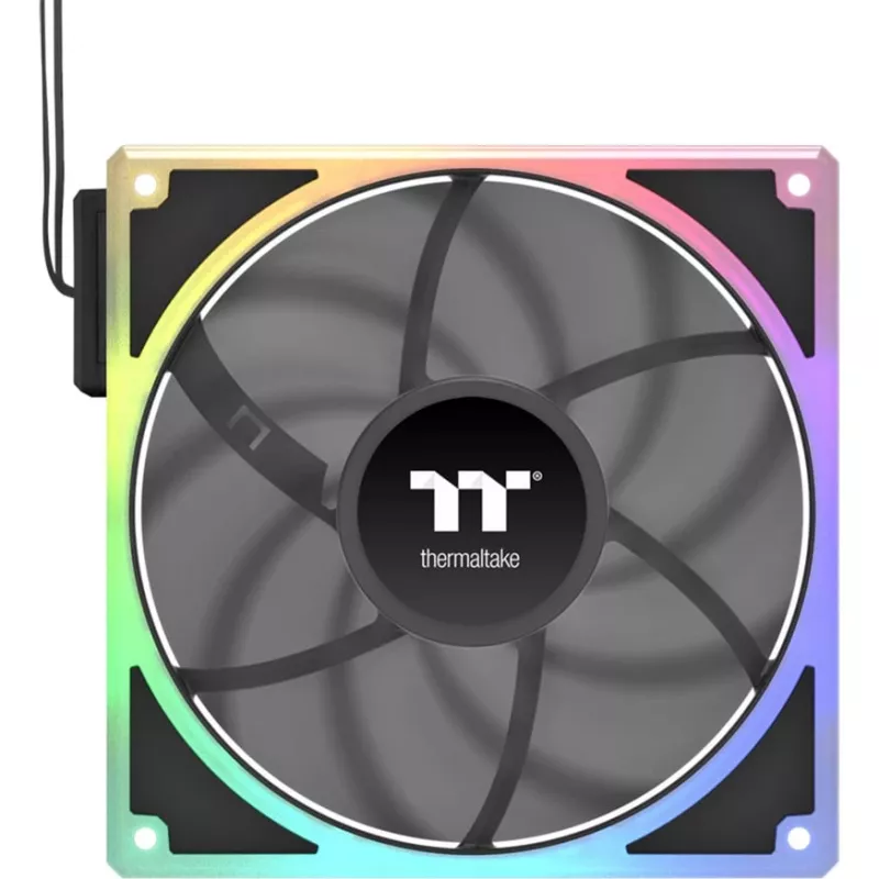 Case/CPU-Lüfter THERMALTAKE TOUGHFAN EX 140 ARGB Sync 3Pack – 140 mm, hoher Luftstrom, niedrige Geräuschentwicklung