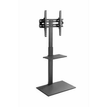 Boden-TV-Ständer GEMBIRD TVS-55T-02 für 32–55 Zoll Fernseher, Stahl, Höhe 600 mm, VESA 100x100–400x400, maximale Belastung 35 kg
