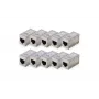 Digitus CAT 6 Modular-Kupplungen geschirmt 10 Stück RJ-45 Goldkontakte
