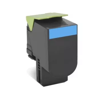 Lexmark 70C2HC0/702HC Toner-Kit Cyan Rückgabeprogramm. 3K Seiten ISO/IEC
