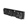 Lüftungspanel LANBERG AK-1506-B 19 Zoll mit 3 Lüftern 230V schwarz