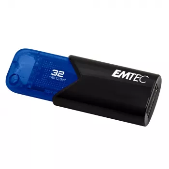 USB-Stick Emtec 32GB USB Typ-A 3.2 Gen 2 B110 Click Easy