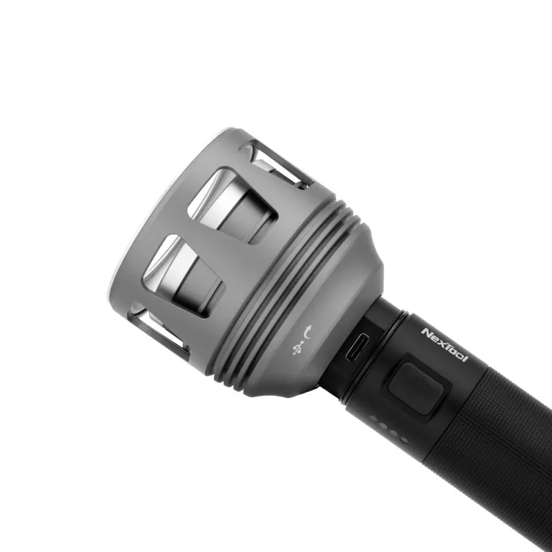 NexTool NE20168 LED-Suchscheinwerfer-Taschenlampe 3.600 lm 450 m 120 h wiederaufladbarer Akku wasserdicht