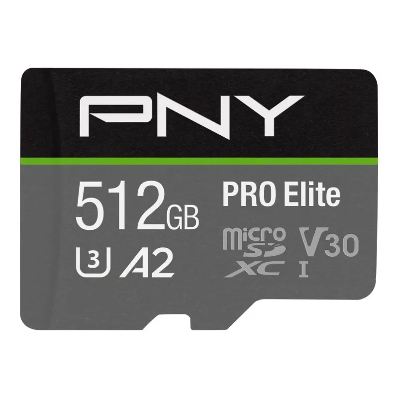 Flash-Speicher PNY 512GB microSDXC Class 10 P-SDUX512U3100PRO-GE