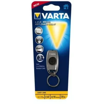 Schlüsselanhänger-Taschenlampe Varta L.E.D. METAL KEY CHAIN LIGHT