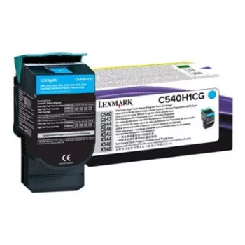 Tonerkartusche Lexmark C540H1CG 2500 Seiten Cyan