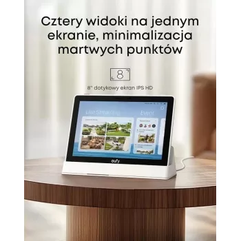 Home-Sicherheitsassistent Anker Eufy T87A03W1 Smart-Gerät Schwarz/Weiß