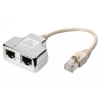 Patch-Kabel-Adapter Digitus CAT 5e geschirmt 1:1