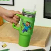 Paladone Minecraft Green 900ml Isolierbecher mit Strohhalm