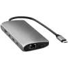 Satechi USB-C Multiport Adapter 8K mit Ethernet V3 space grey (ST-P8KEM)