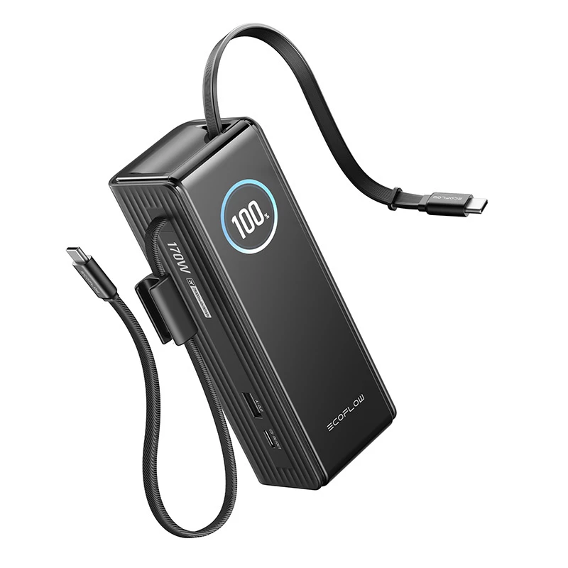 Powerbank ECOFLOW RAPID 25K mit integriertem Kabel
