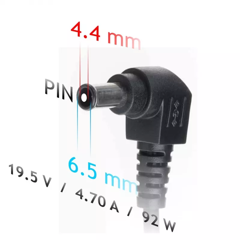 Akyga AK-ND-20 Netzteil Indoor 92 W Schwarz