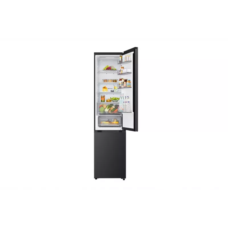 LG GBBSJ1CCEP Kühl-Gefrierkombination Freistehend 333 L Schwarz