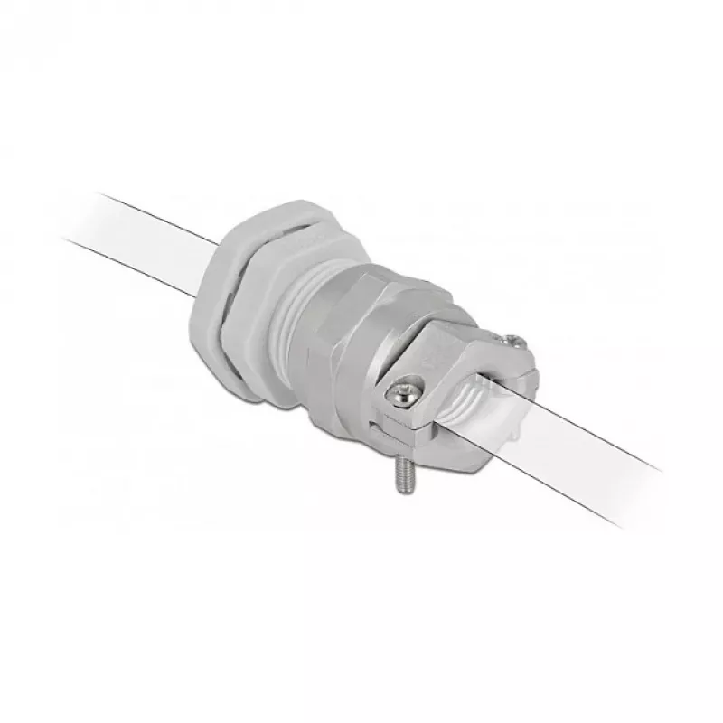 Kabelverschraubung DeLOCK 60358 Grau Metall Kunststoff