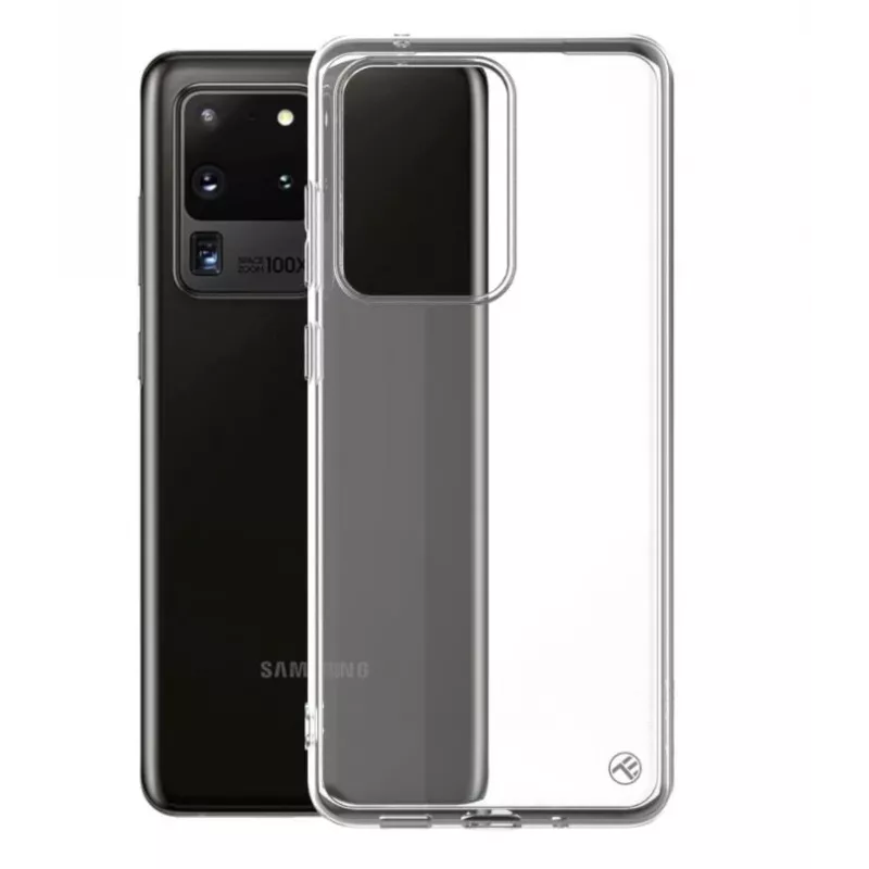Smartphone-Silikonhülle Tellur für Samsung S20 Ultra, transparent