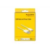 USB-Daten- und Ladekabel DeLOCK 83000 für iPhone iPad iPod weiß 1 m