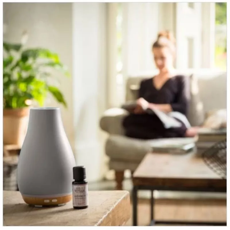 Ellia ARM-510GYA-WWX Blossom Ultraschall-Diffusor mit stimmungsvoller Ambientebeleuchtung