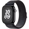 Band Apple 46mm Schwarz/Blau Nike Sport Loop Smartwatch