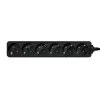 Steckdosenleiste LogiLink LPS238B 1,5 m 6 AC-Steckdosen innen Schwarz