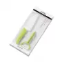 Kyocera FK140CP10NGR SANTOKU MESSER & SCHÄLER Set, Messer (14 cm Klinge) und Schäler, Grün