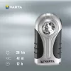 Handlampe Varta 16647 Schwarz Silber