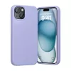 Silikonhülle Vention KUFV0-20 für iPhone 15 Plus, lila, Soft-Touch, leicht