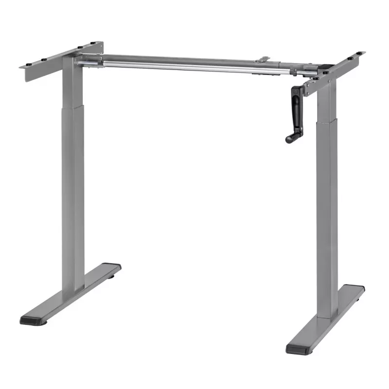 Manuell höhenverstellbarer Schreibtisch MACLEAN MC-790NG — max. Belastung 60 kg, max. Höhe 120 cm