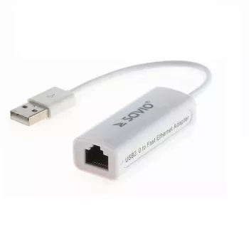 Savio CL-24 - Netzwerkadapter - USB 2.0 - 10/100 Ethernet X 1