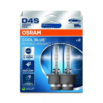 Halogen-Ersatz-Autolampe D4S Ledvance 42V 35W Cool Blue Intense 6200K
