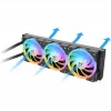Flüssig-CPU-Kühler THERMALTAKE MAGFloe 420 Schwarz 420mm Radiator