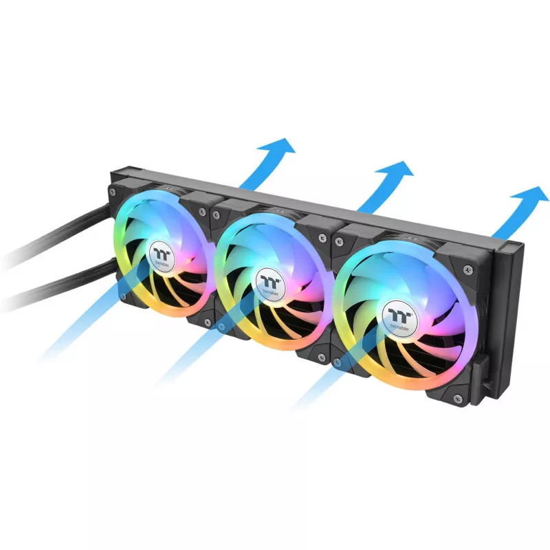 Flüssig-CPU-Kühler THERMALTAKE MAGFloe 420 Schwarz 420mm Radiator