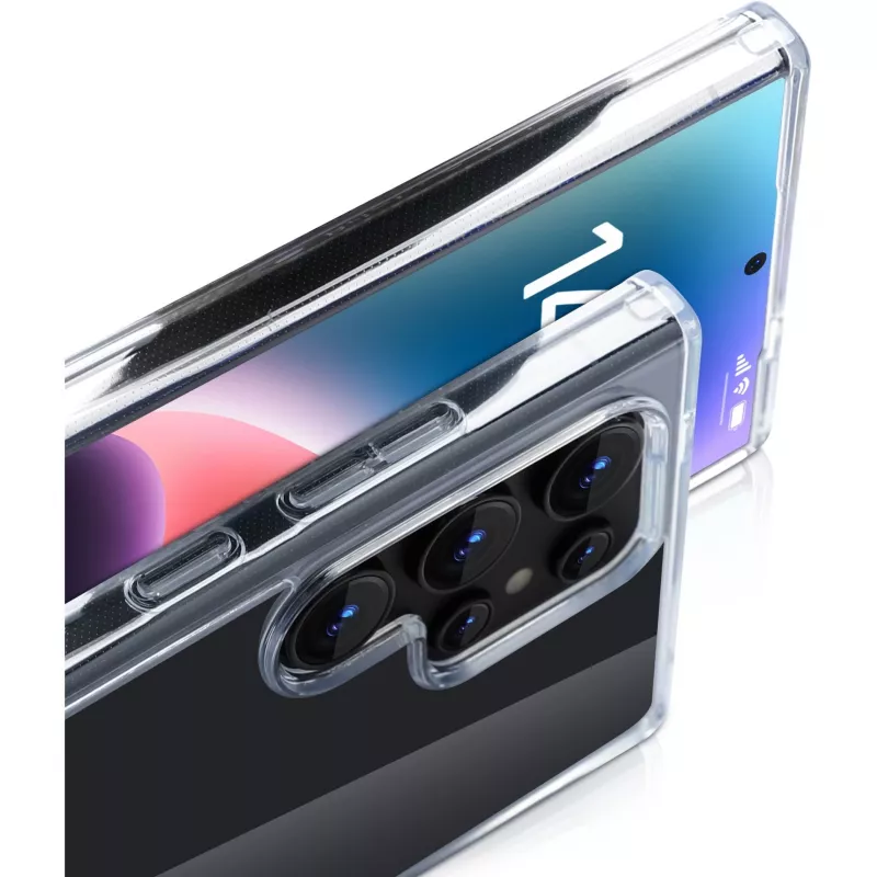 StyleShell SHOCKFlex, Handyhülle transparent, Samsung Galaxy S24 Ultra