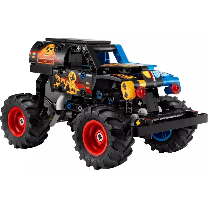 LEGO TECHNIC 42219 Monster Jam Grave Digger Feuer und Eis