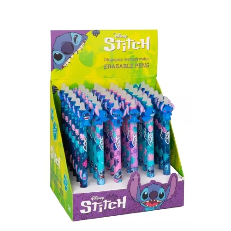 Einziehbarer löschbarer Stift Cool Pack Disney Stitch 54908PTR, Geltinte, einziehbare Spitze