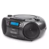 Tragbares Stereo-System Aiwa BBTC-550BK Digital 6 W FM PLL Schwarz