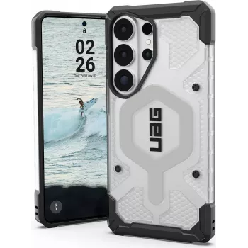UAG Urban Armor Gear Pathfinder Hülle mit Magnetmodul | Samsung Galaxy S26 Ultra | ice (transparent)/silber | 214526114333 (214526114333)