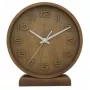 NeXtime Wanduhr 5192gs Wood Wood Small, 22x20 cm, Wand, Holz, Grau