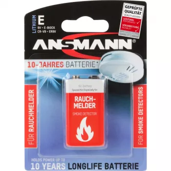 Einwegbatterie Ansmann 9V Lithium